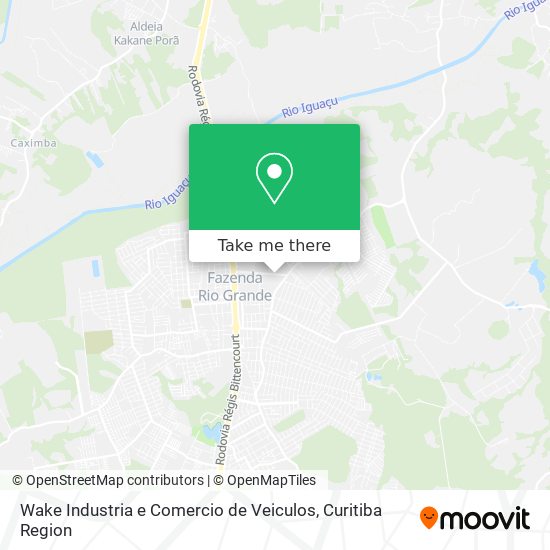 Wake Industria e Comercio de Veiculos map