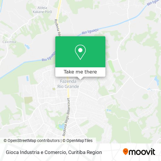 Gioca Industria e Comercio map