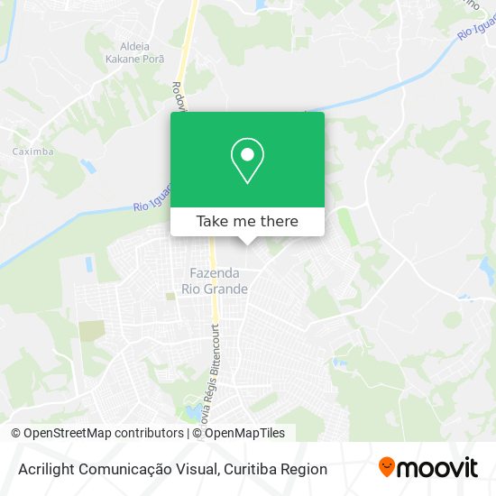 Acrilight Comunicação Visual map