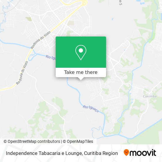 Independence Tabacaria e Lounge map