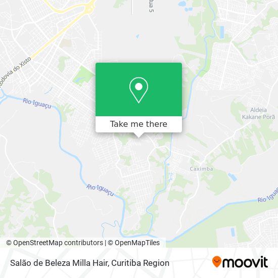 Salão de Beleza Milla Hair map