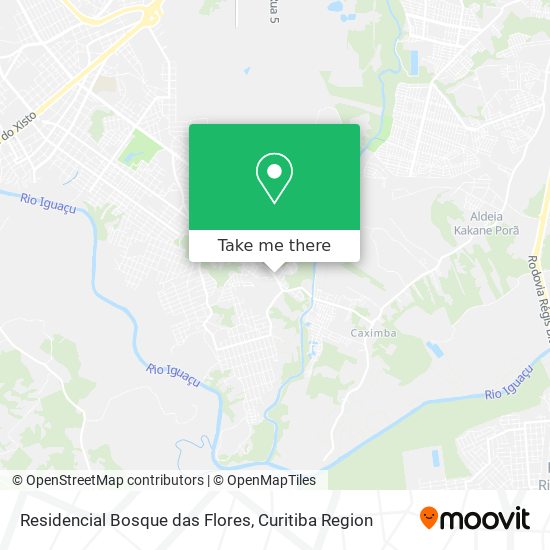 Residencial Bosque das Flores map