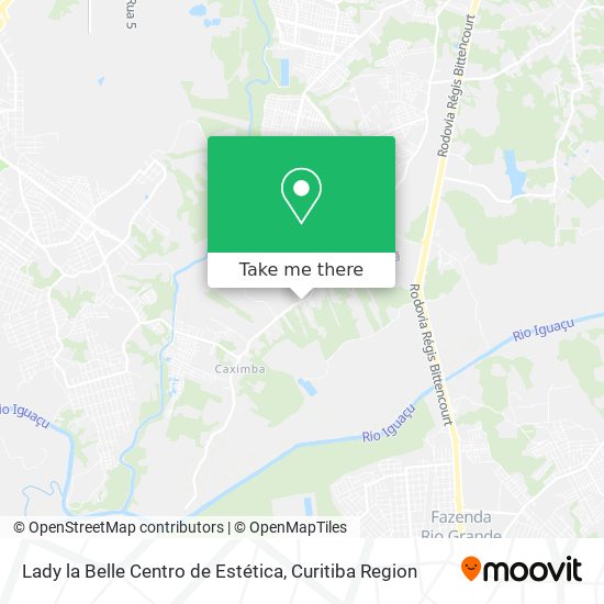 Lady la Belle Centro de Estética map