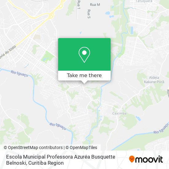 Escola Municipal Professora Azuréa Busquette Belnoski map