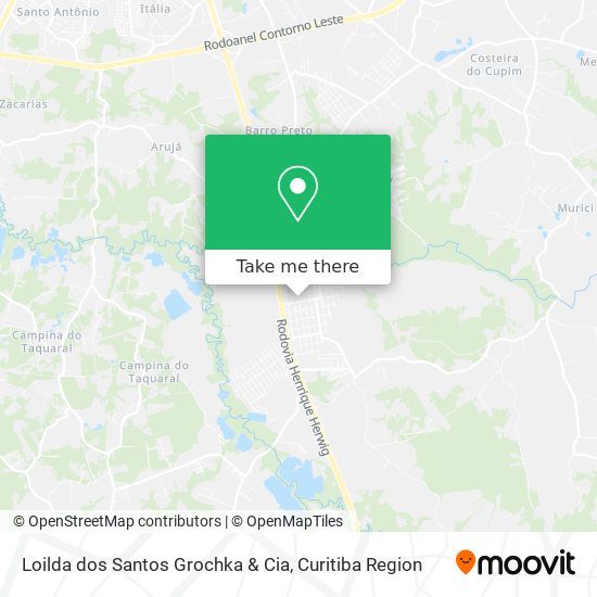 Loilda dos Santos Grochka & Cia map