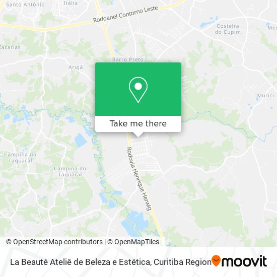 La Beauté Ateliê de Beleza e Estética map