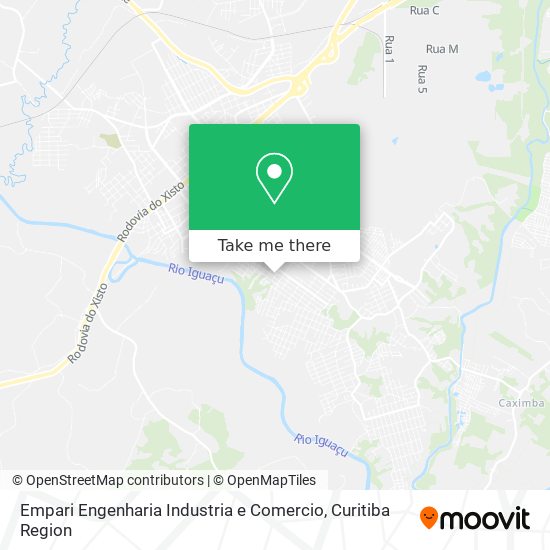 Empari Engenharia Industria e Comercio map
