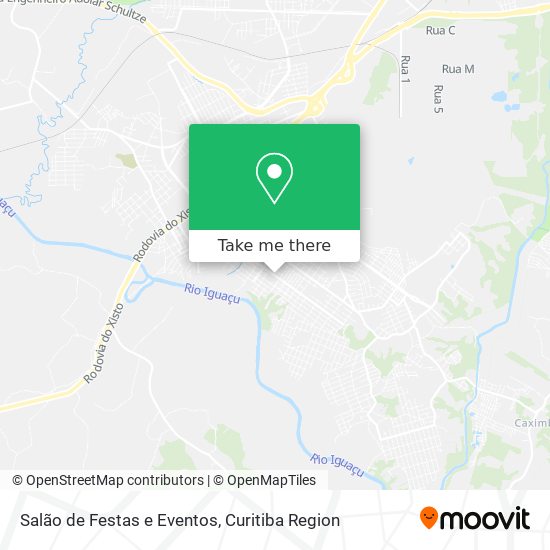 Salão de Festas e Eventos map