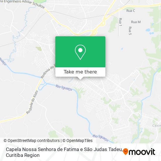 Capela Nossa Senhora de Fatima e São Judas Tadeu map