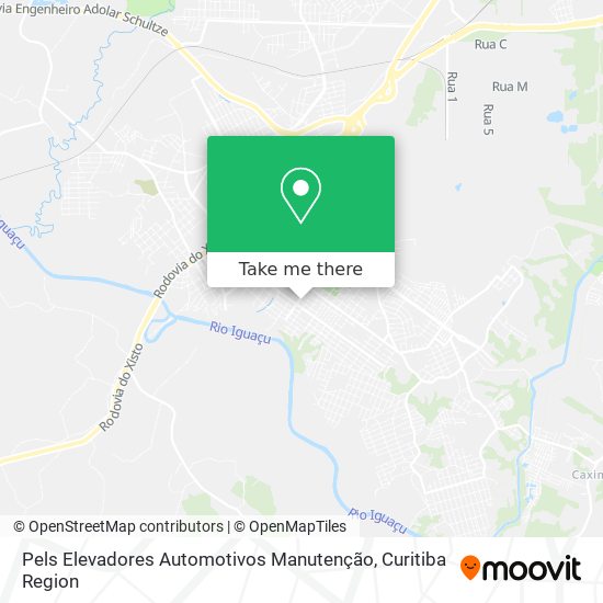 Pels Elevadores Automotivos Manutenção map