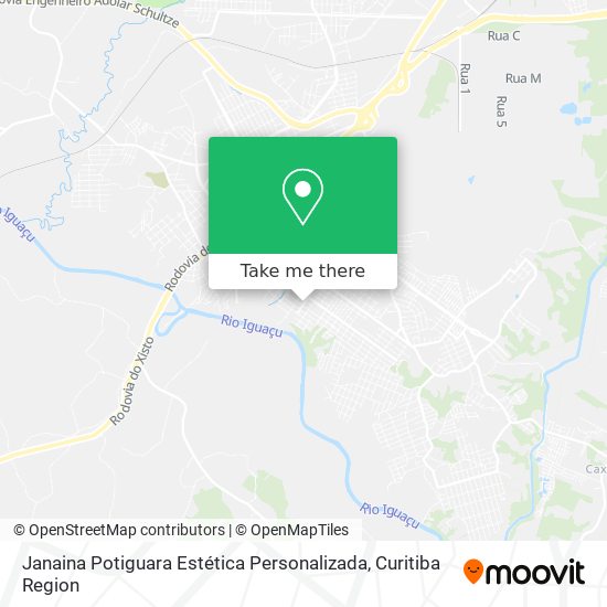 Janaina Potiguara Estética Personalizada map