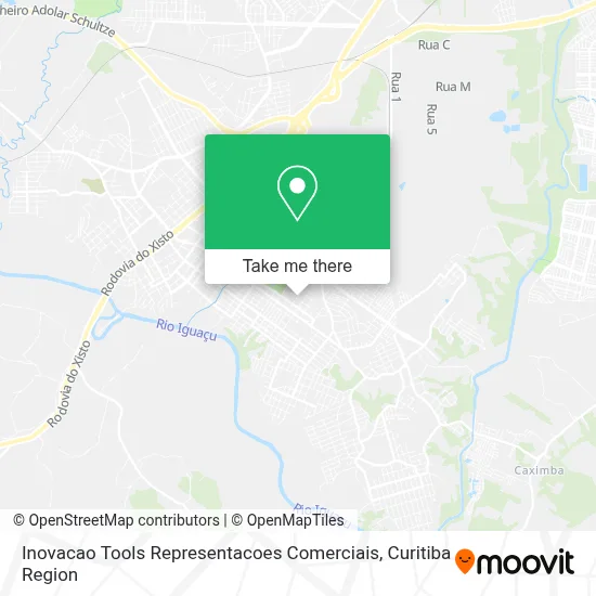 Inovacao Tools Representacoes Comerciais map