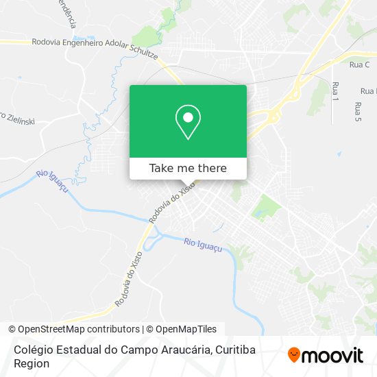 Colégio Estadual do Campo Araucária map