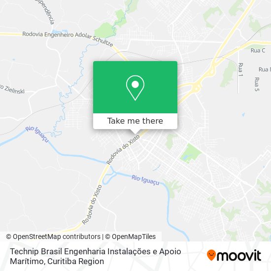 Technip Brasil Engenharia Instalações e Apoio Marítimo map
