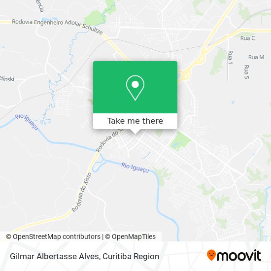 Gilmar Albertasse Alves map