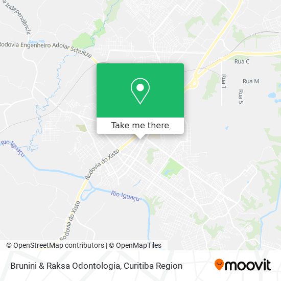Brunini & Raksa Odontologia map