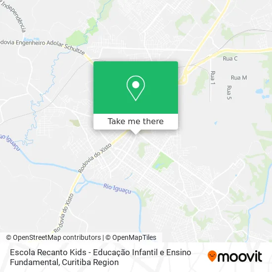 Escola Recanto Kids - Educação Infantil e Ensino Fundamental map