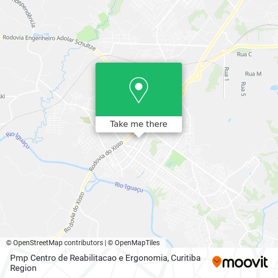 Pmp Centro de Reabilitacao e Ergonomia map