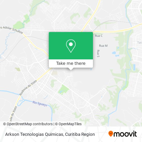 Arkson Tecnologias Químicas map