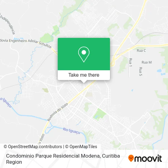 Condominio Parque Residencial Modena map