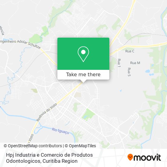 Hpj Industria e Comercio de Produtos Odontologicos map