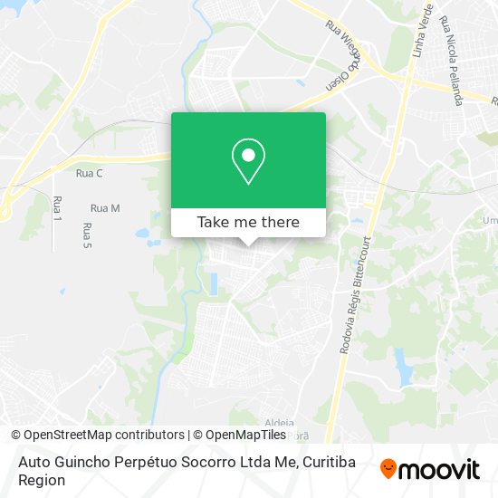 Auto Guincho Perpétuo Socorro Ltda Me map
