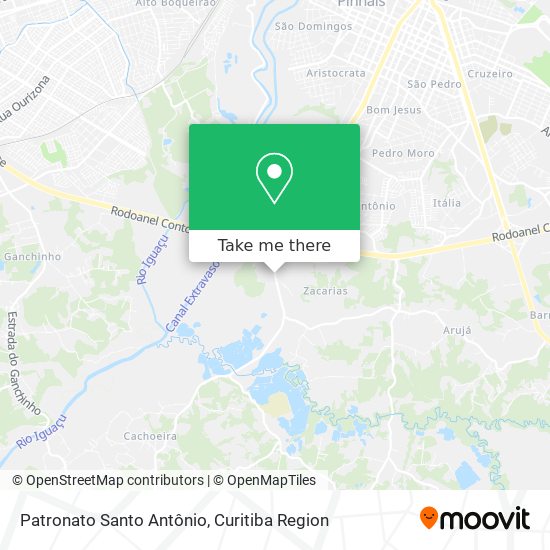 Patronato Santo Antônio map