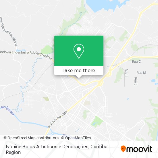 Ivonice Bolos Artísticos e Decorações map