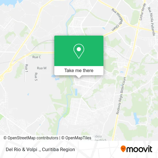 Del Rio & Volpi . map