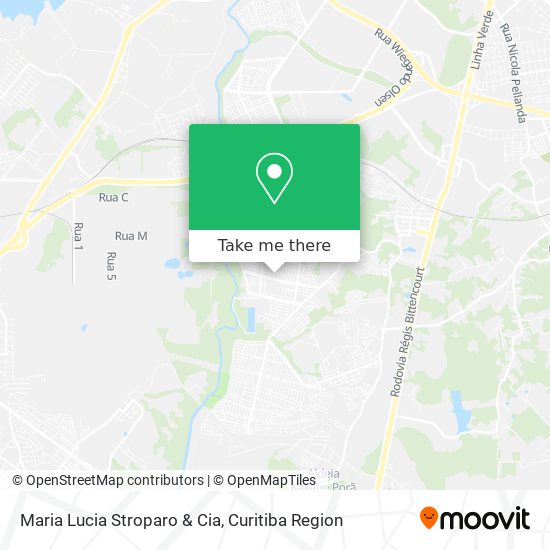 Maria Lucia Stroparo & Cia map
