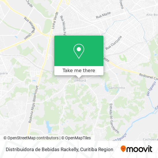 Distribuidora de Bebidas Rackelly map