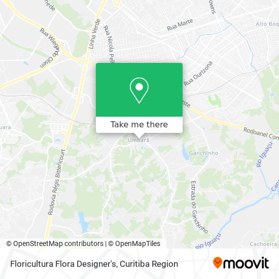 Floricultura Flora Designer's map