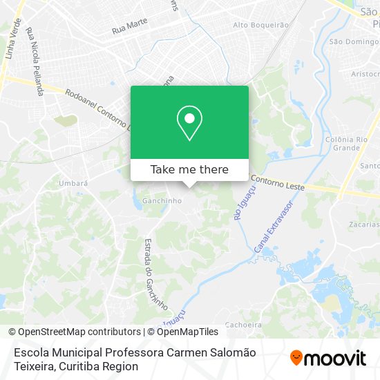 Escola Municipal Professora Carmen Salomão Teixeira map