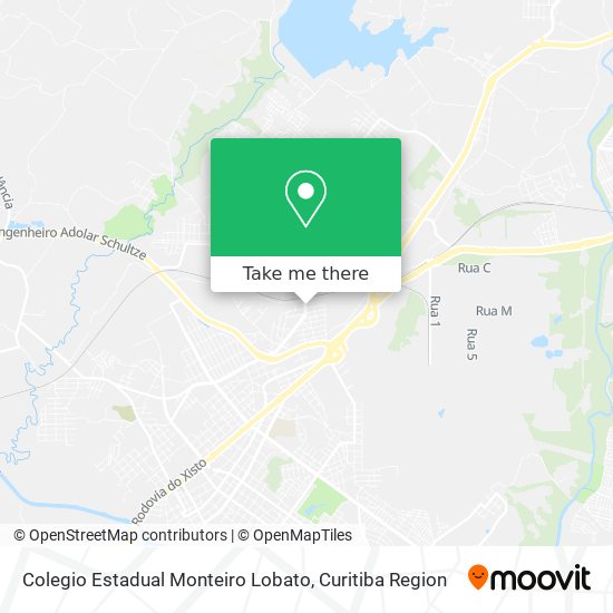 Colegio Estadual Monteiro Lobato map