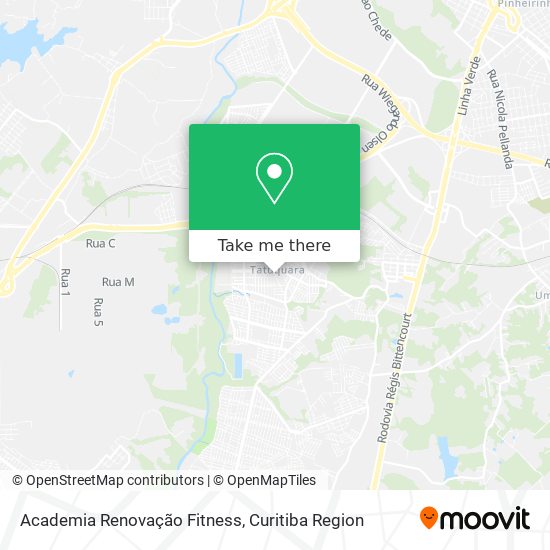 Academia Renovação Fitness map