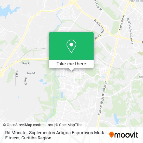 Rd Monster Suplementos Artigos Esportivos Moda Fitness map