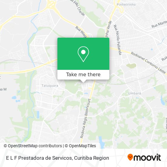 E L F Prestadora de Servicos map