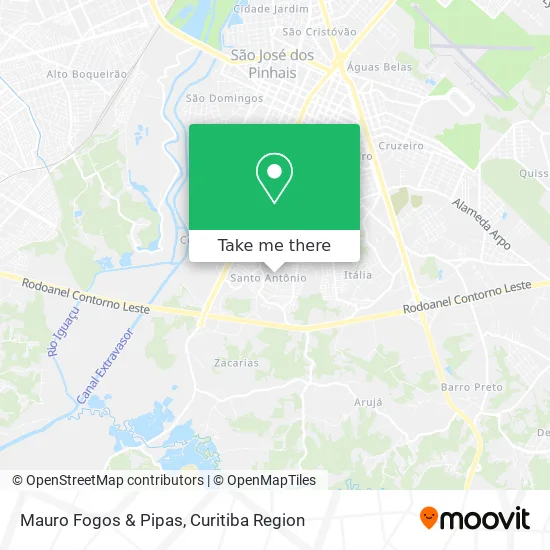 Mauro Fogos & Pipas map