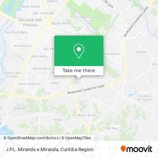 J.P.L. Miranda e Miranda map