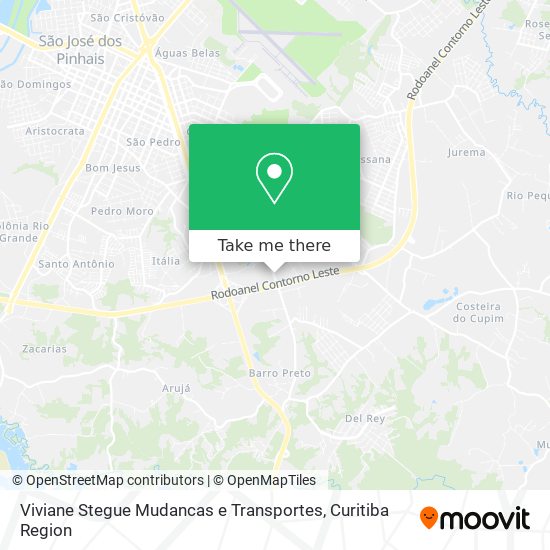 Viviane Stegue Mudancas e Transportes map