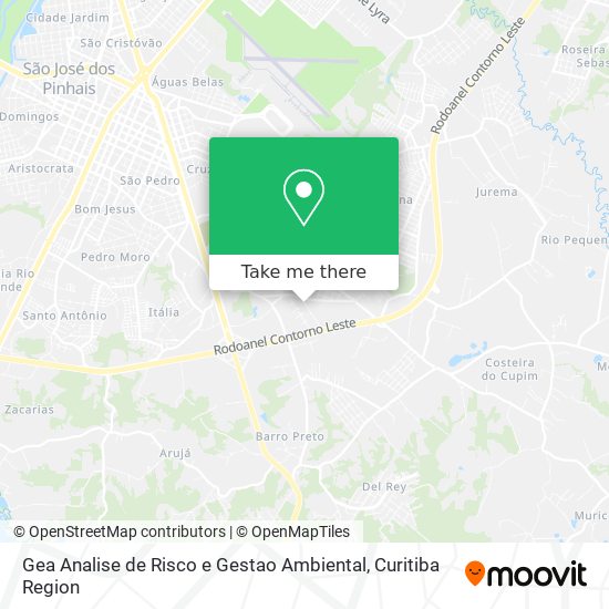 Gea Analise de Risco e Gestao Ambiental map