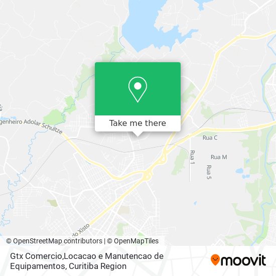 Gtx Comercio,Locacao e Manutencao de Equipamentos map