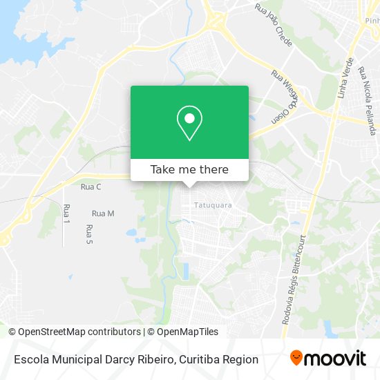 Escola Municipal Darcy Ribeiro map