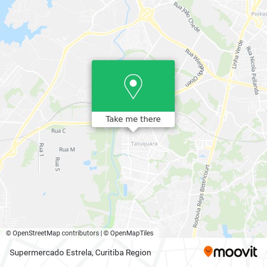 Mapa Supermercado Estrela