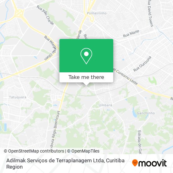 Mapa Adilmak Serviços de Terraplanagem Ltda