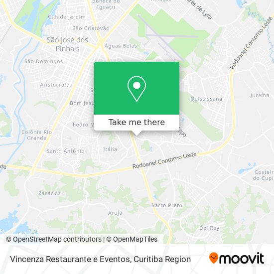 Vincenza Restaurante e Eventos map