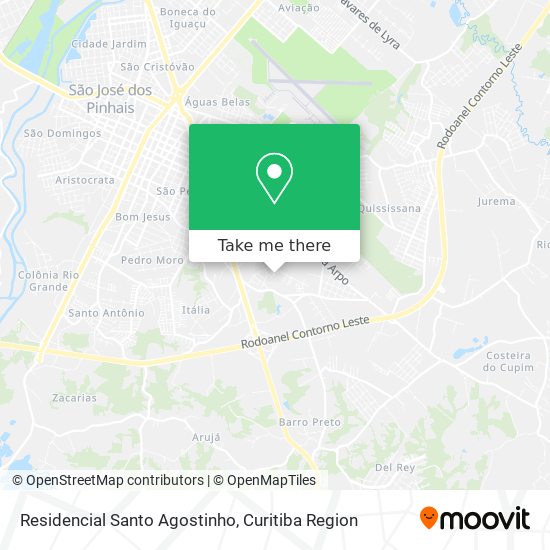 Residencial Santo Agostinho map