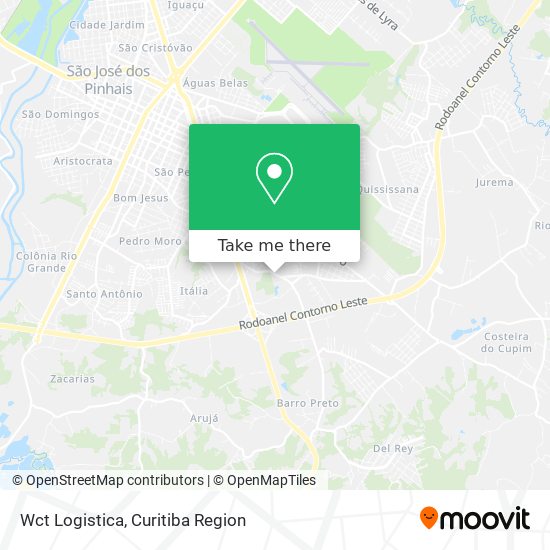 Wct Logistica map