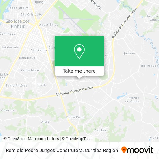 Remidio Pedro Junges Construtora map