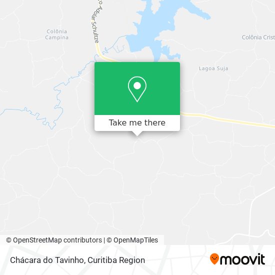 Chácara do Tavinho map